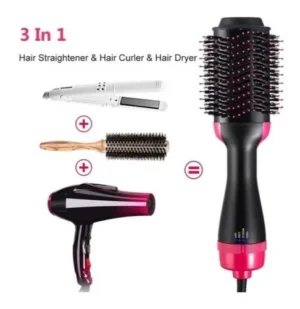 Cepillo alisador de pelo 3 en 1 para Peinados perfectos