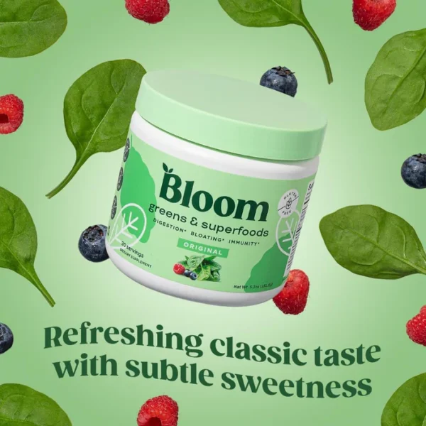 Bloom Nutrition - Greens and Superfoods en polvo