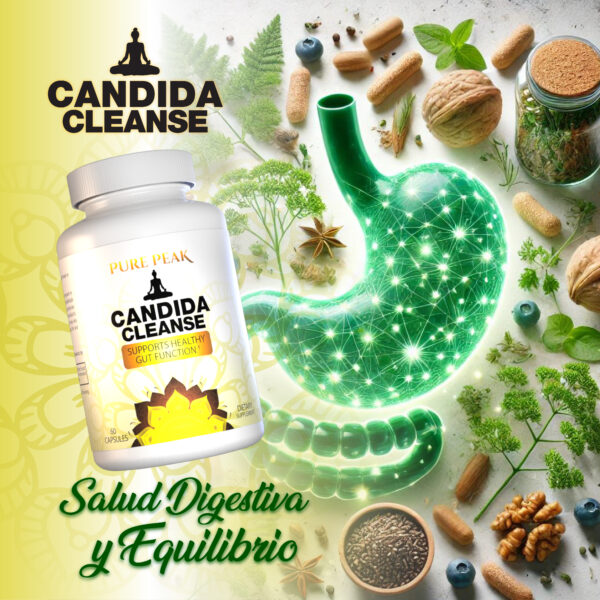Suplemento natural Candida Cleanse